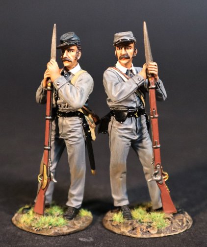 Two Infantry Standing, 5th VA Regt., Army of the Shenandoah