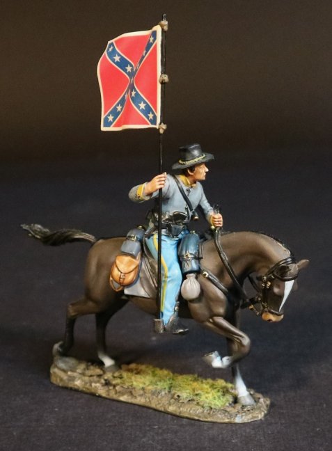 Confederate Standard Bearer, Cavalry Division