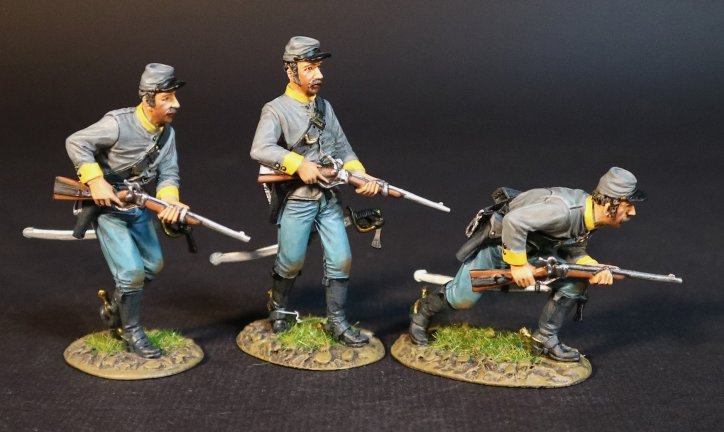 Dismounted Confederate Cavalrymen