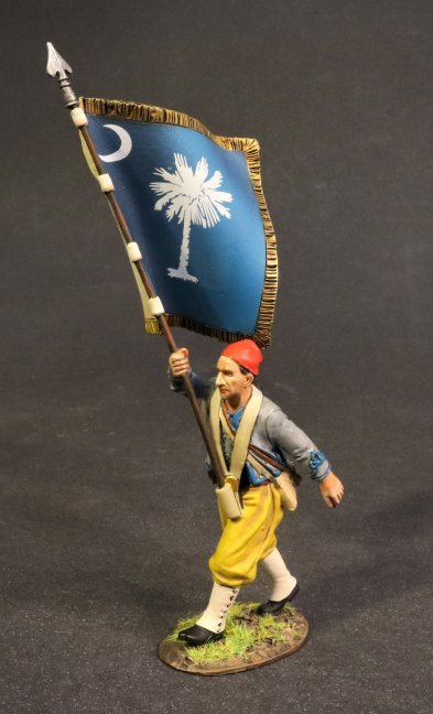 Standard Bearer, South Carolina Zouave Volunteers