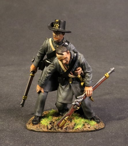 Two Wounded Infantry, 4th South Carolina, Palmetto Riflemen