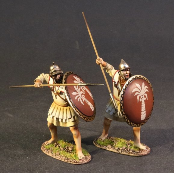 Libyan Infantry, The Carthaginians