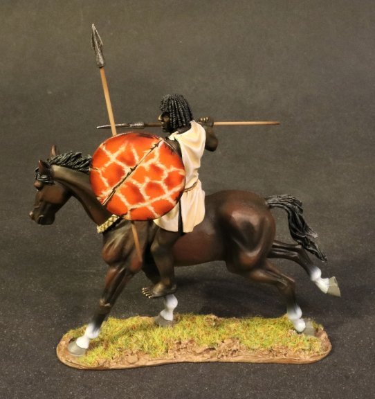 Numidian Light Cavalry with Giraffe Shield