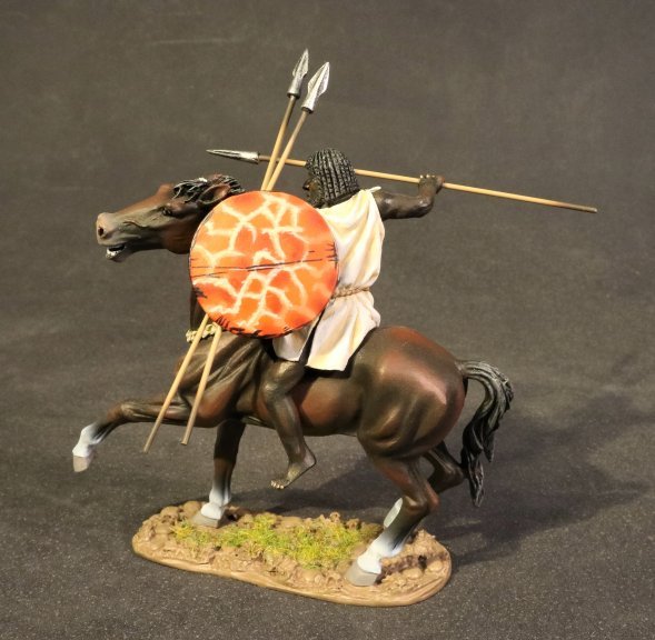 Numidian Light Cavalry with Giraffe Shield