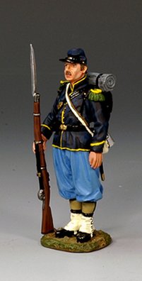 Union Chasseur Standing with Rifle