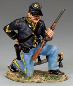 Trooper Kneeling Loading Carbine