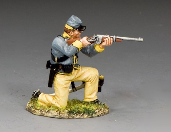 Kneeling Trooper Firing Carbine