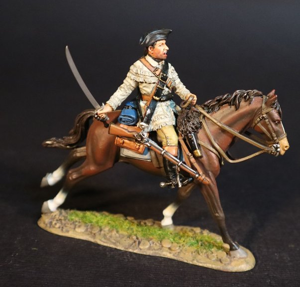 Militia Dragoon, American Continental and Militia Dragoons