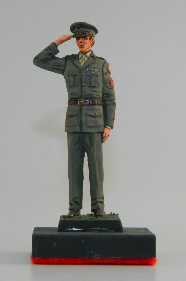 US Marine 4th Division Sergeant in Dress Uniform - World War II