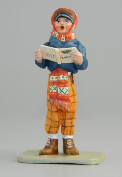 Young Boy Carol Singer