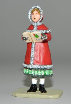 Small Girl Carol Singer