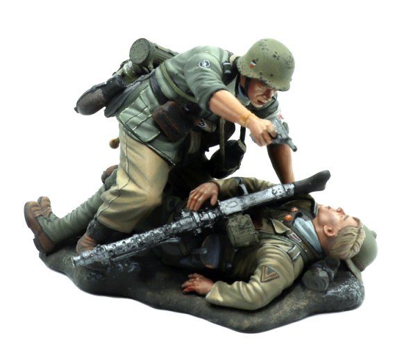Das Deutsche Afrika Korps Medic and Wounded