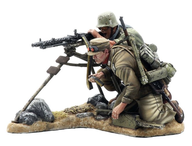 Das Deutsche Afrika Korps MG34 Team
