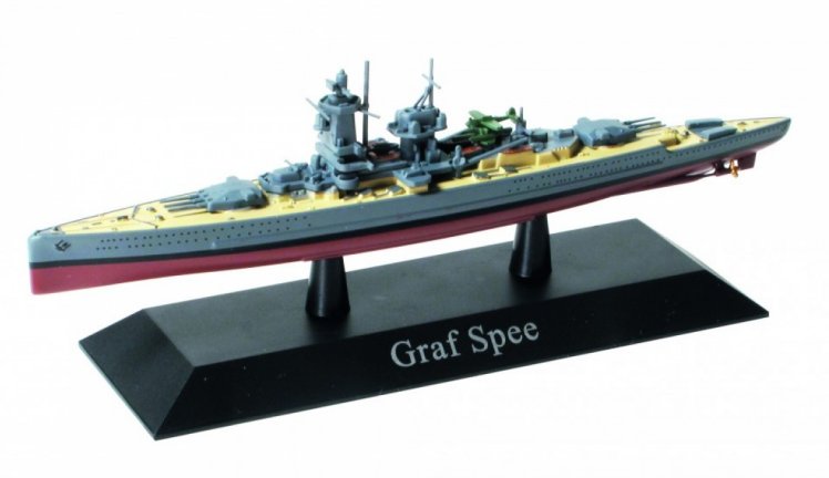 German Kriegsmarine Heavy Cruiser Admiral Graf Spee – 1936