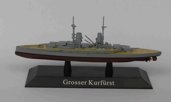 German Kaiserliche Marine Battleship SMS Grosser Kurfuerst – 1913
