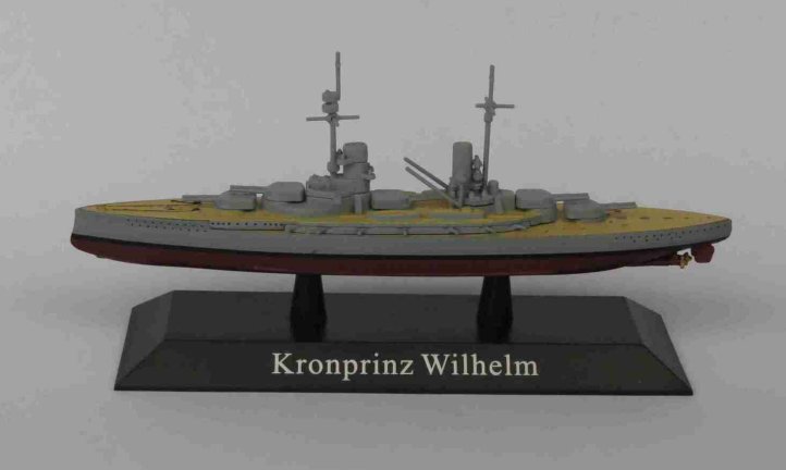 German Kaiserliche Marine Battleship SMS Kronprinz Wilhelm – 1914