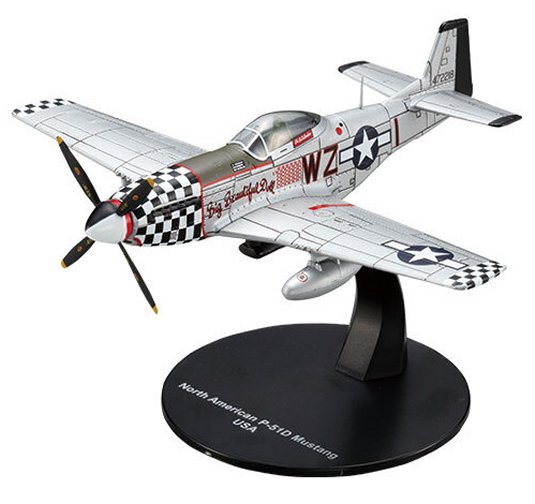 North American P-51D Mustang – "Big Beautiful Doll," 14.5-victory ace Col. John Landers, 78th FG, RAF Duxford, 1944