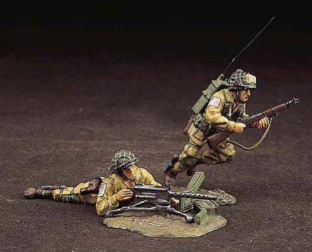 Paratrooper Radio Operator and 30 cal. Machine Gunner