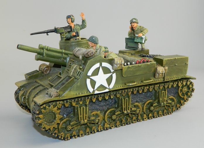 M7 Priest SPG with Crew