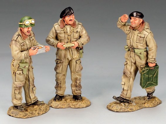 Dismounted British Tank Crewmen