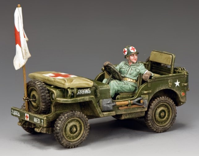 US Army Medics Jeep