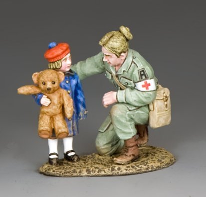 "Don’t Cry" Nurse with Child
