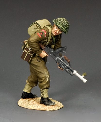 Advancing Bren Gunner - Beach