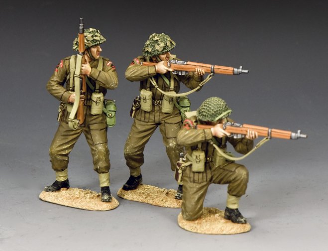 Riflemen In Action Set - Beach