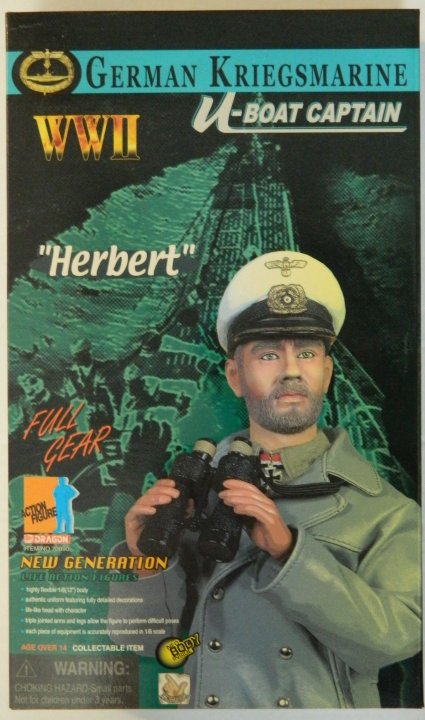 "Herbert" WWII German Kriegsmarine U-Boat Captain