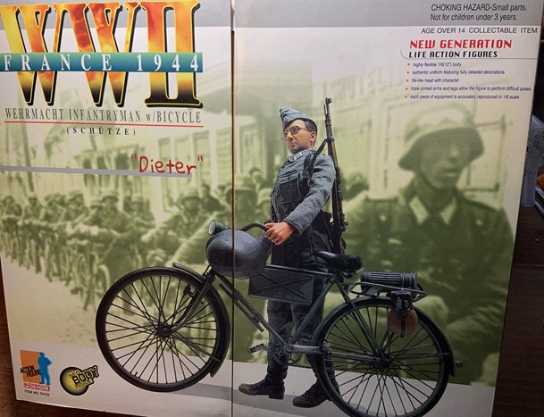 "Dieter" Wehrmacht Infantryman with Bicycle
