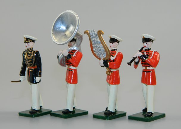 USMC 8th & I Band - Director & 3 Band Members