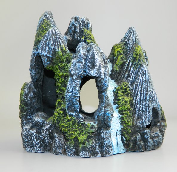 Mountain Waterfall Caves