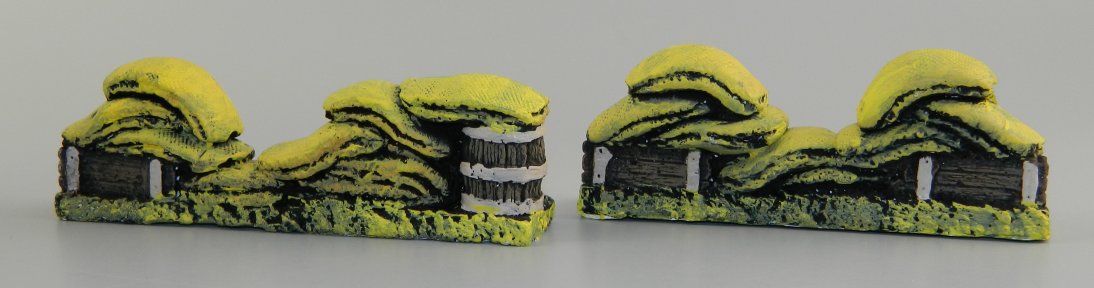 Sandbag, Crate & Barrel Walls