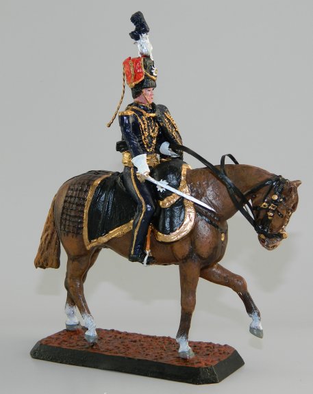 Officer, 3rd Regt. Hussars, 1850-1860