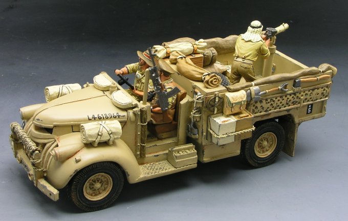 Long Range Desert Group  30cwt. Chevrolet Uncamouflaged