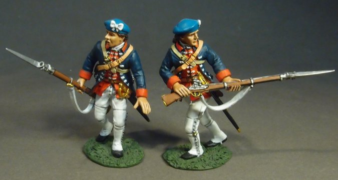 Two Line Infantry Fleeing, Regiment Royal Ecossois