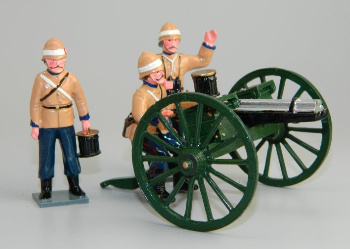 RWF Gatling Gun Section with Crew