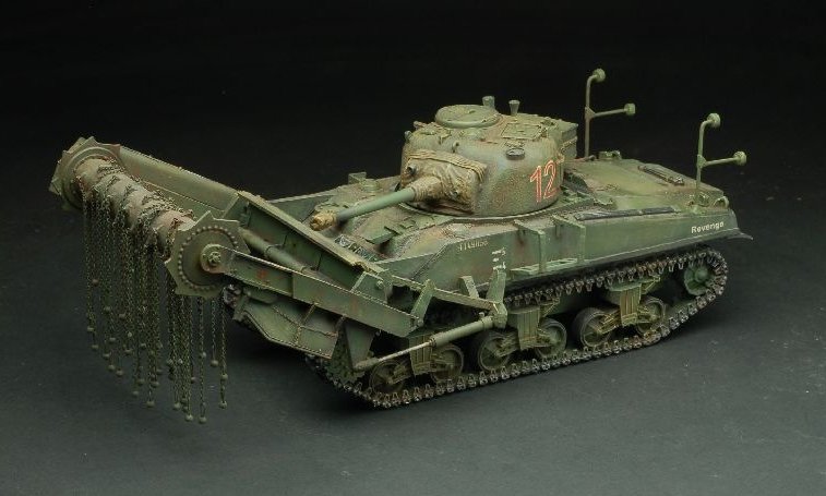 M4 Sherman Crab Tank (Mine sweeper)