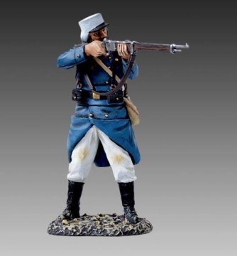 Standing Firing - Kepi with Havelock