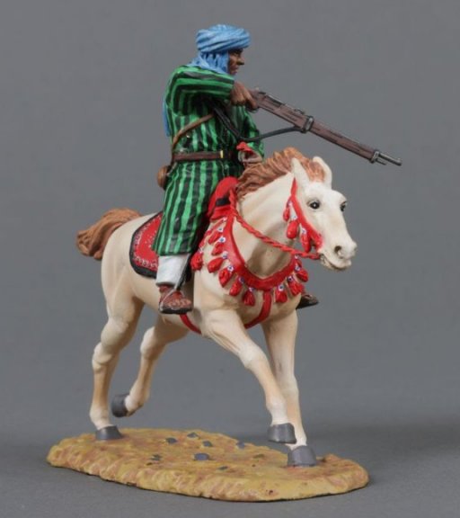 Rif Cavalry Shooting Sideways