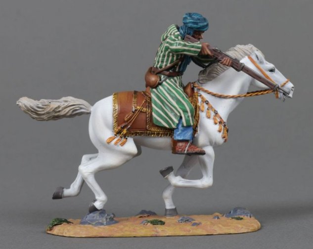 Rif Cavalry Shooting Down