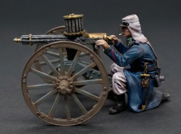 Legionnaire Firing Gatling Gun