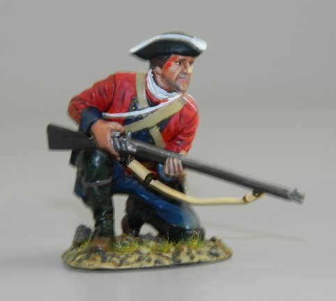Redcoat in Black Gaiters