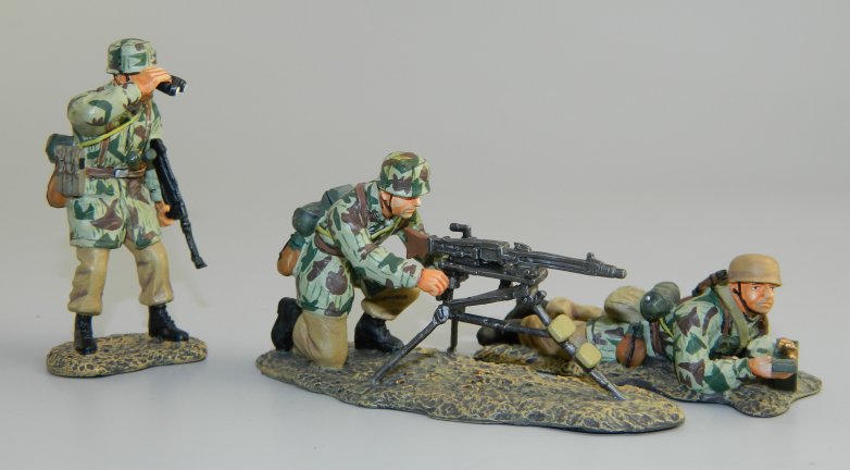 Three Man MG42 Machine Gun Set
