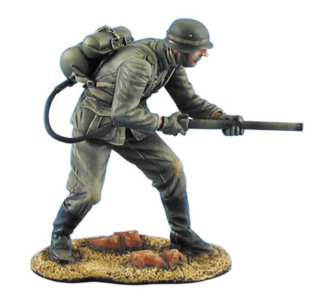 German Combat Pioneer with Flamethrower