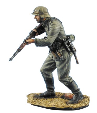 German Combat Pioneer with Rifle