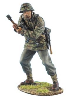 Waffen-SS Panzer Grenadier with Grenade