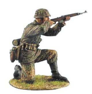 Waffen-SS Panzer Grenadier Kneeling Firing