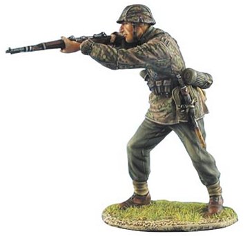 Waffen-SS Panzer Grenadier Standing Firing