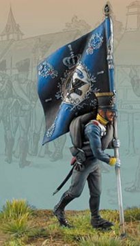 Prussian Standard Bearer 1812-1815